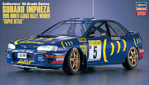 Hasegawa 1/24 Subaru Impreza 1995 Monte-carlo Rally Winner "super Detail"