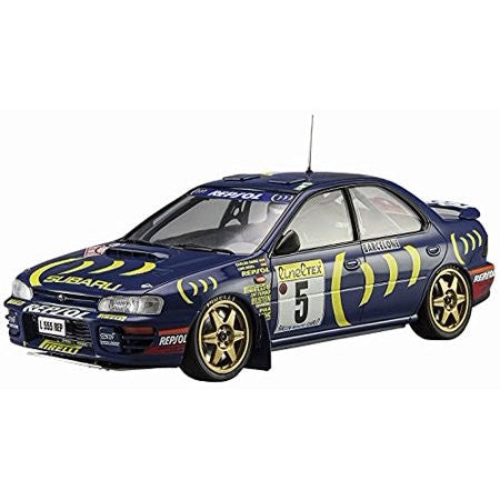 Hasegawa 1/24 Subaru Impreza 1995 Monte-carlo Rally Winner "super Detail"