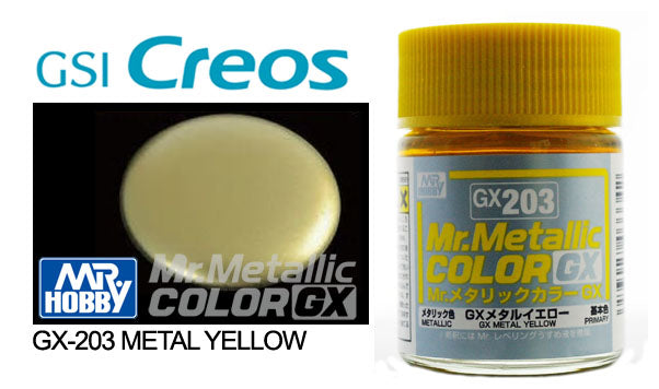 Mr.metallic Color Gx Metal Yellow
