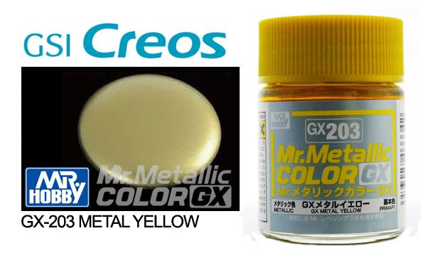 Mr.metallic Color Gx Metal Yellow
