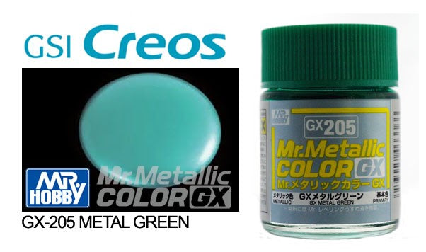 Mr Metallic Color Gx Metal Green
