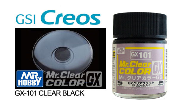 Mr Clear Color Gx Clear Black