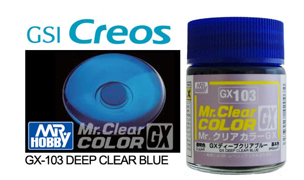 Mr Clear Color Gx Clear Deep Blue