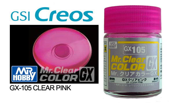 Mr Clear Color Gx Clear Pink