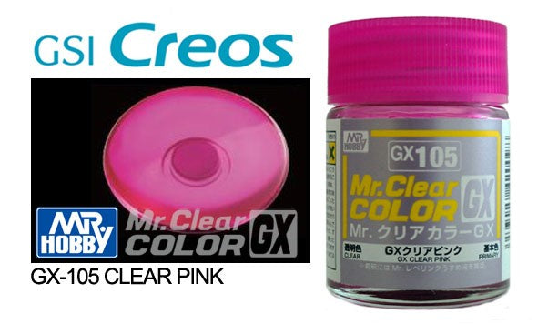 Mr Clear Color Gx Clear Pink