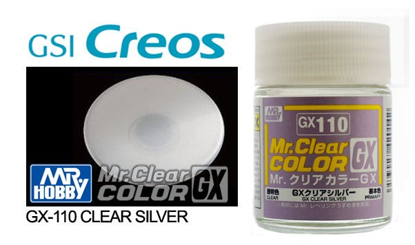 Mr Clear Color Gx Clear Silver