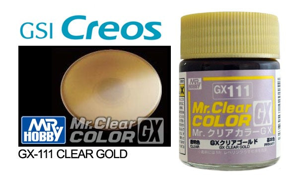 Mr Clear Color Gx Clear Gold