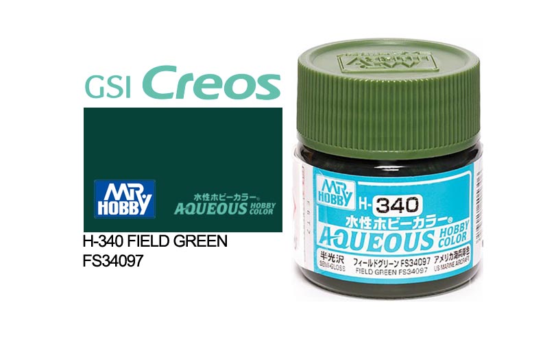 H340 Field Green Fs 34097
