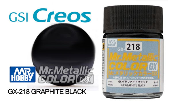 Mr Metallic Graphite Black Gx218
