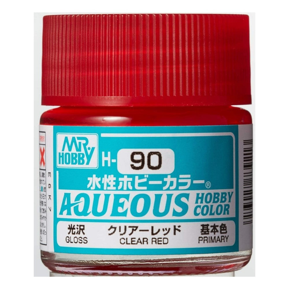 90 Clear Red