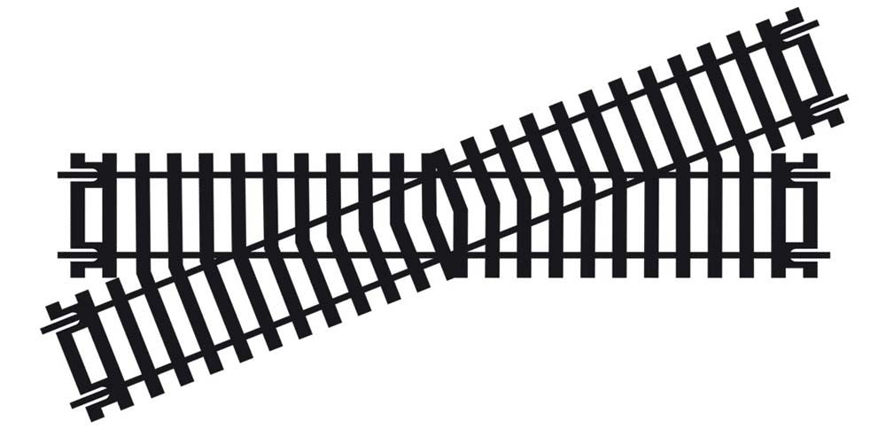 Hornby R614 Lh Diamond Crossing