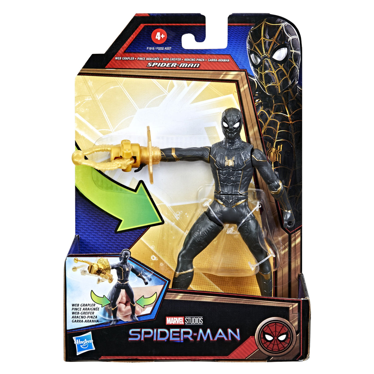 Marvel Spider-Man Deluxe Web Grappler Spider-Man Action Figure