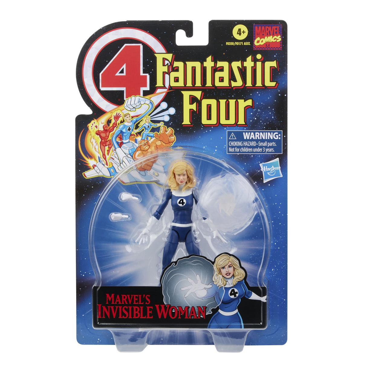 MARVEL LEGENDS FANTASTIC 4 RETRO FIGURE - INVISIBLE WOMAN