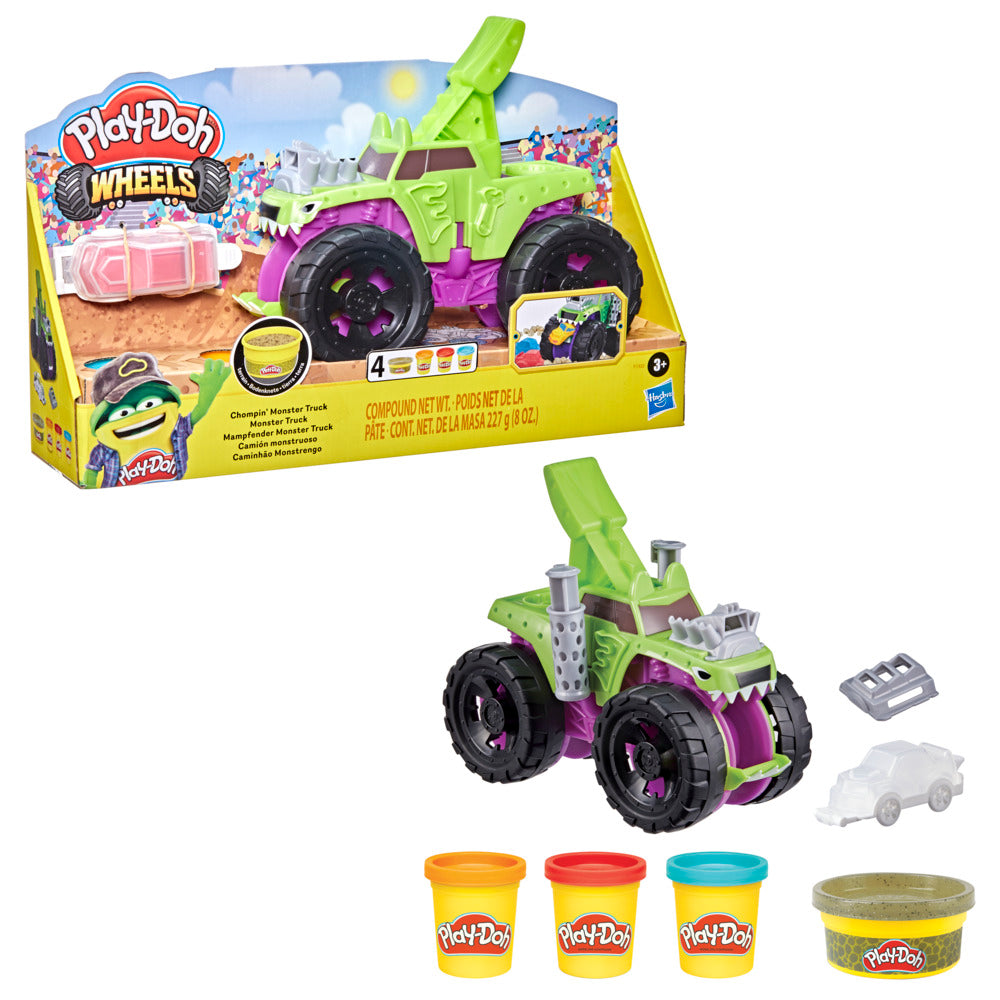Play-doh Wheels Chompin Monster Truck