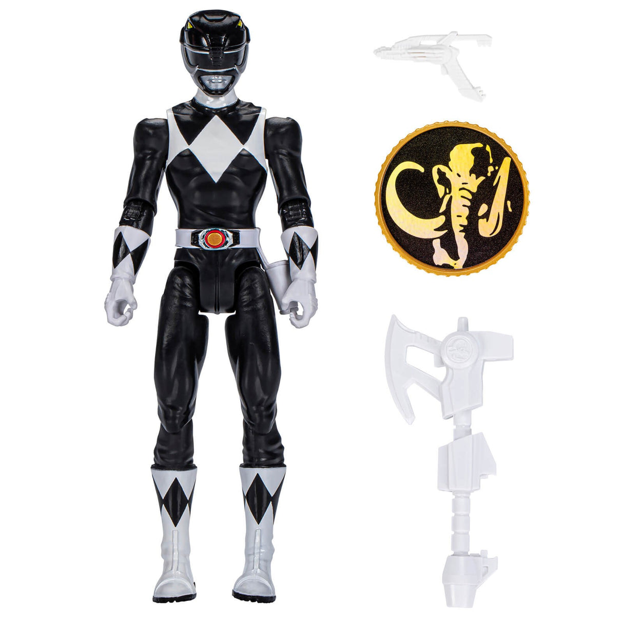 Power Rangers Action Figure Mighty Morphin Black Ranger 15 Cm