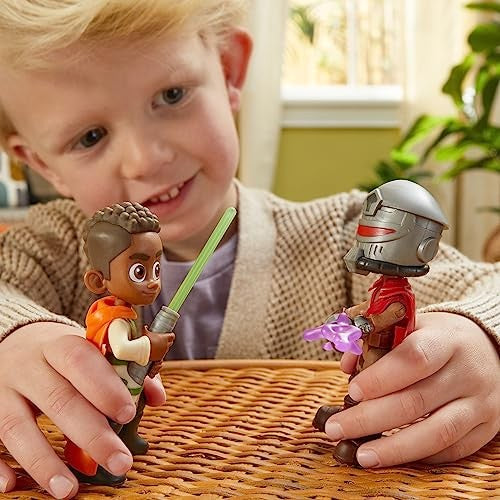 Star Wars Young Jedi Pop Up Lightsaber Duel - Taborr & Kai Brightstar