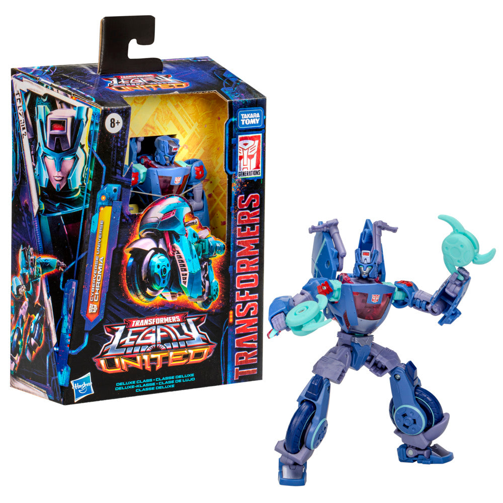 Transformers Generations Legacy United Deluxe Class Cyberverse Universe Chromia
