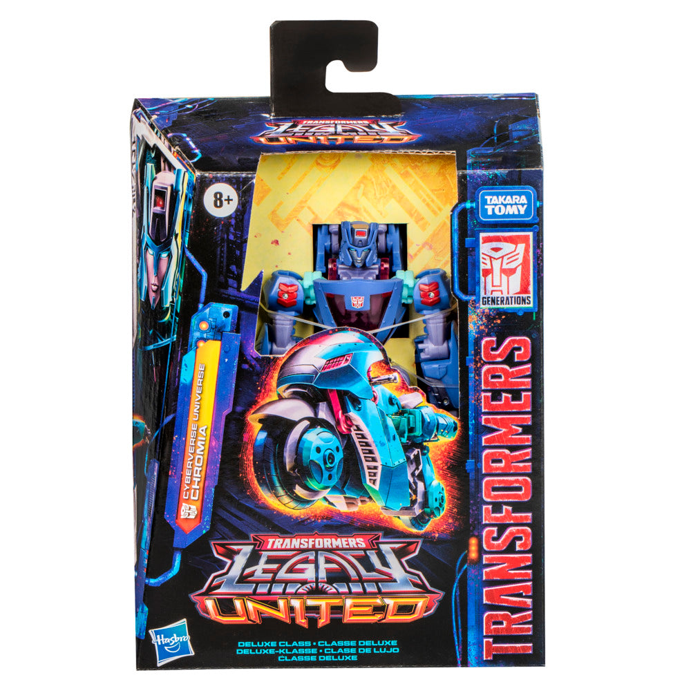 Transformers Generations Legacy United Deluxe Class Cyberverse Universe Chromia