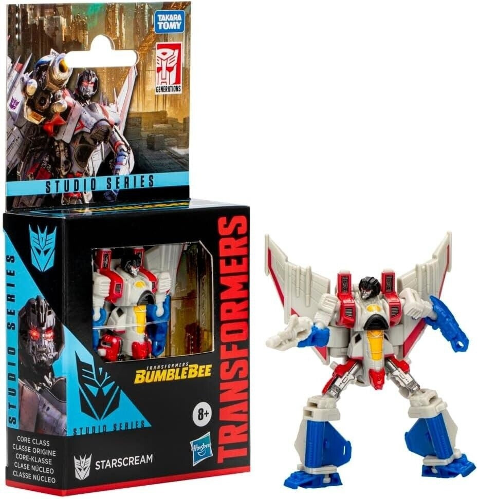 Transformers Studio Series Core Transformers: Bumblebee - Starscream