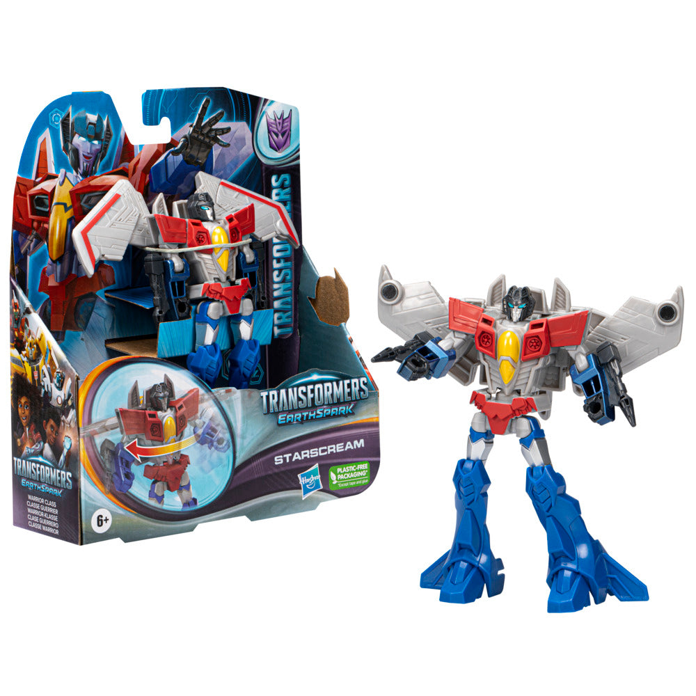 Transformers Earthspark Warrior Class - Starscream