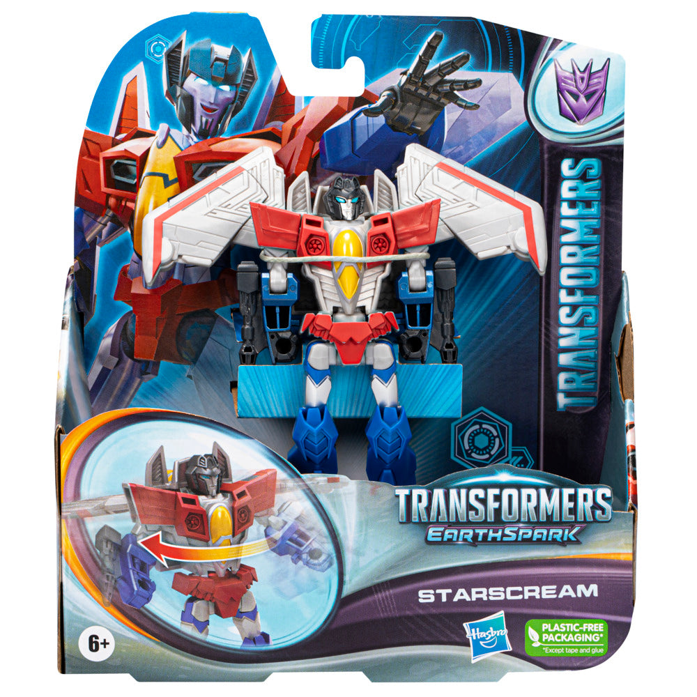 Transformers Earthspark Warrior Class - Starscream