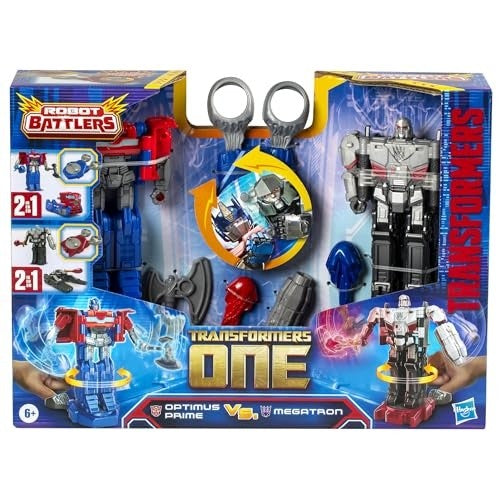 TRANSFORMERS MOVIE ROBOT BATTLERS - OPTIMUS PRIME VS MEGATRON