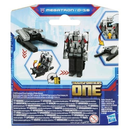 Transformers ONE 1-Step Changer Megatron/D-16