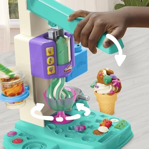 Play-Doh Rainbow Swirl Ice Cream Playset