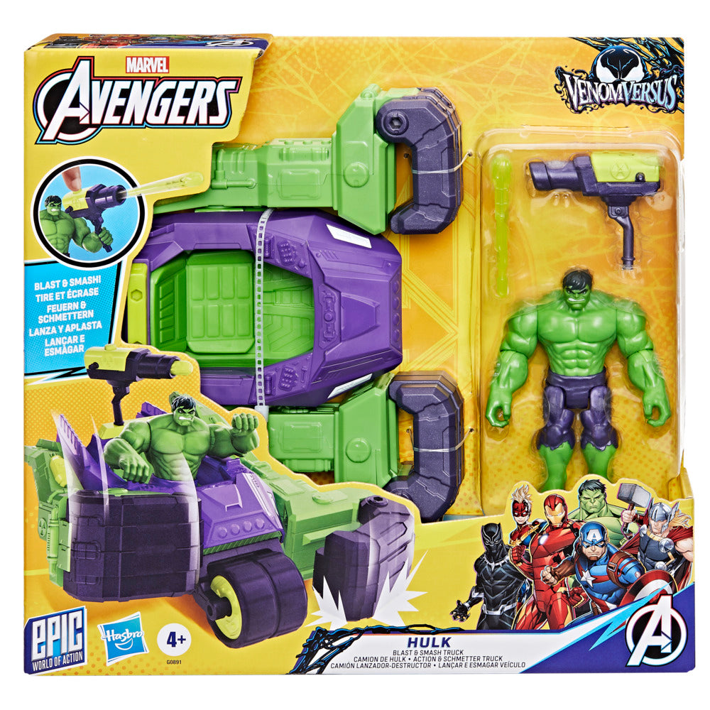 Avengers HULK Blast & Smash Truck