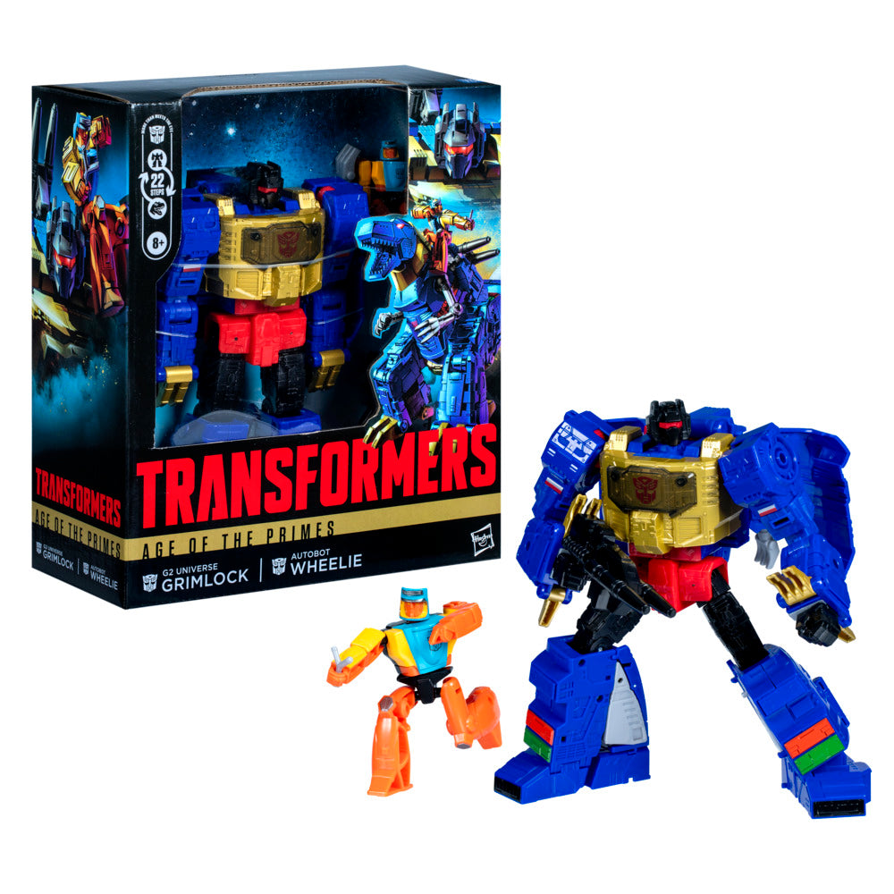 Transformers Generations Prime Leader Asst - Grimlock And Wheelie