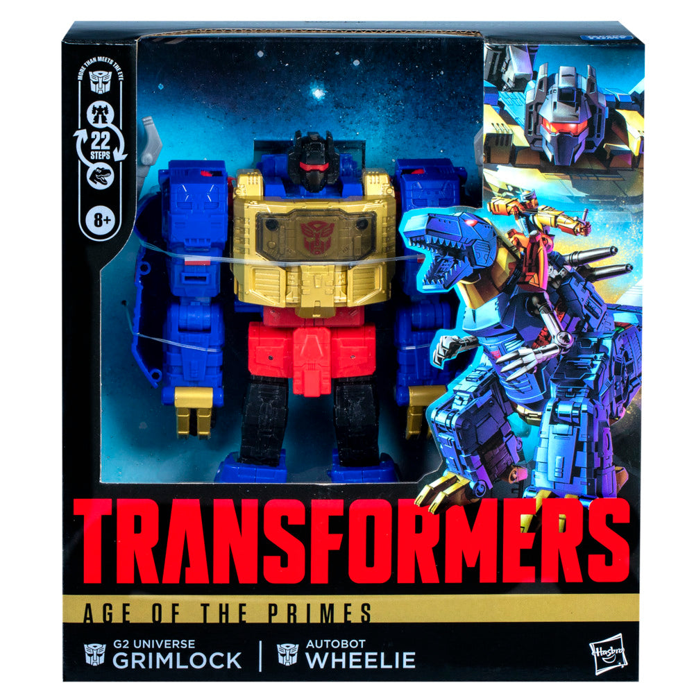 Transformers Generations Prime Leader Asst - Grimlock And Wheelie