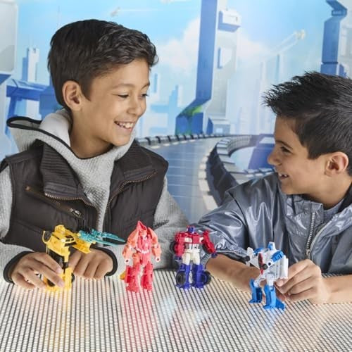 Transformers Cyberworld Cyber Changers Ast - OPTIMUS PRIME