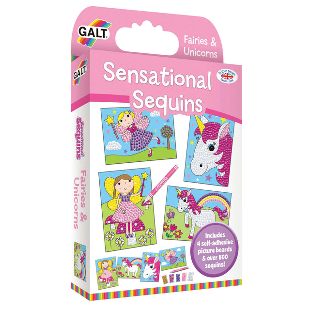 Galt Sensational Sequins Fairies & Unicorns