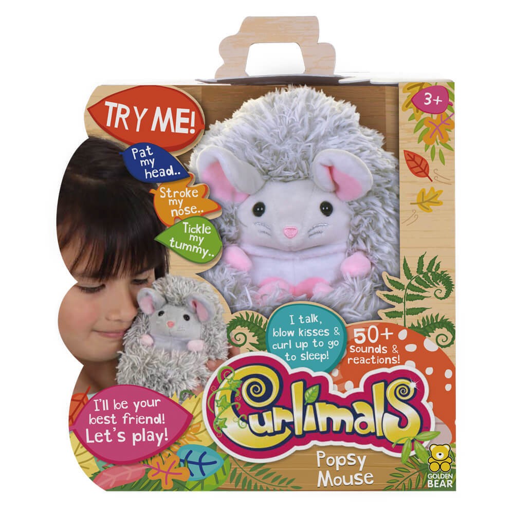 Curlimals Popsy Mouse