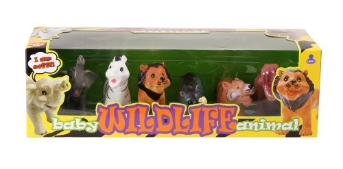 Peterkin Baby Wildlife Animals 6 Pieces