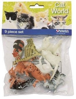 CAT WORLD 9PCS