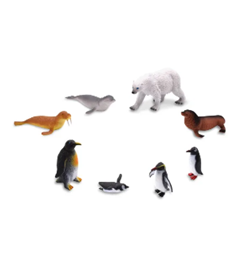 PETERKIN POLAR WORLD 9PC FIGURES