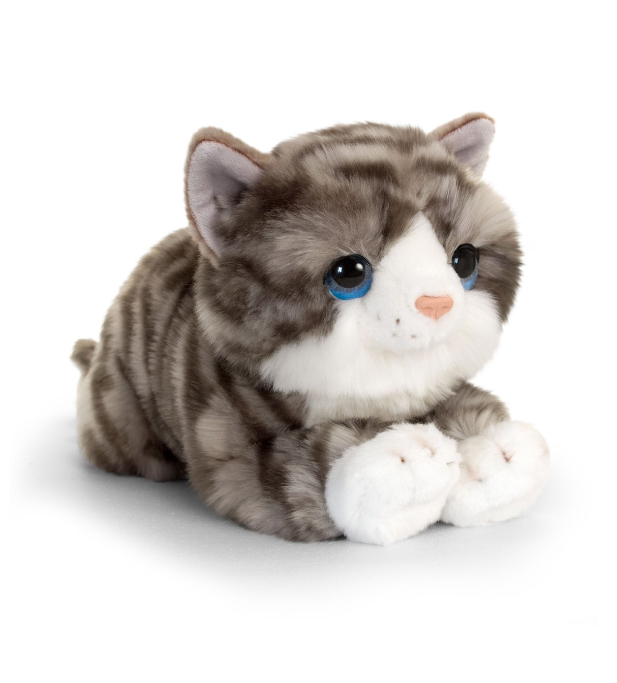 KORIMCO CUDDLE KITTEN GREY 32CM
