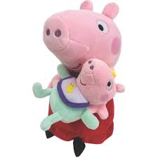 PEPPA PIG CUDDLING NEW BABY SISTER 23CM