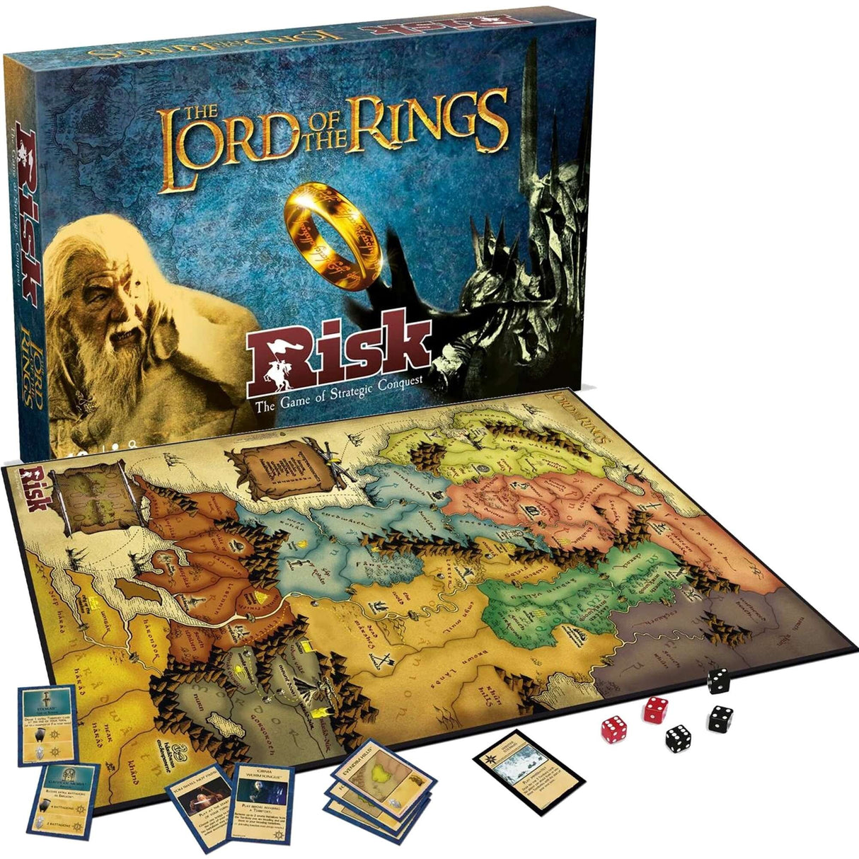 Risk Lord of the Rings Strategy Board Game