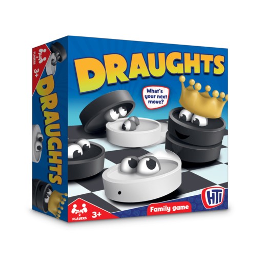 Family Game Draughts Board Game