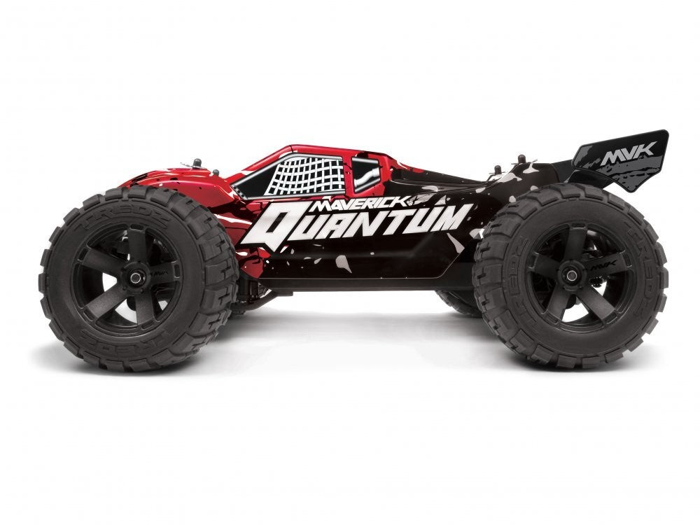 Maverick 1/10 Quantum Xt 4wd Brushed Electric Truggy (red/black)