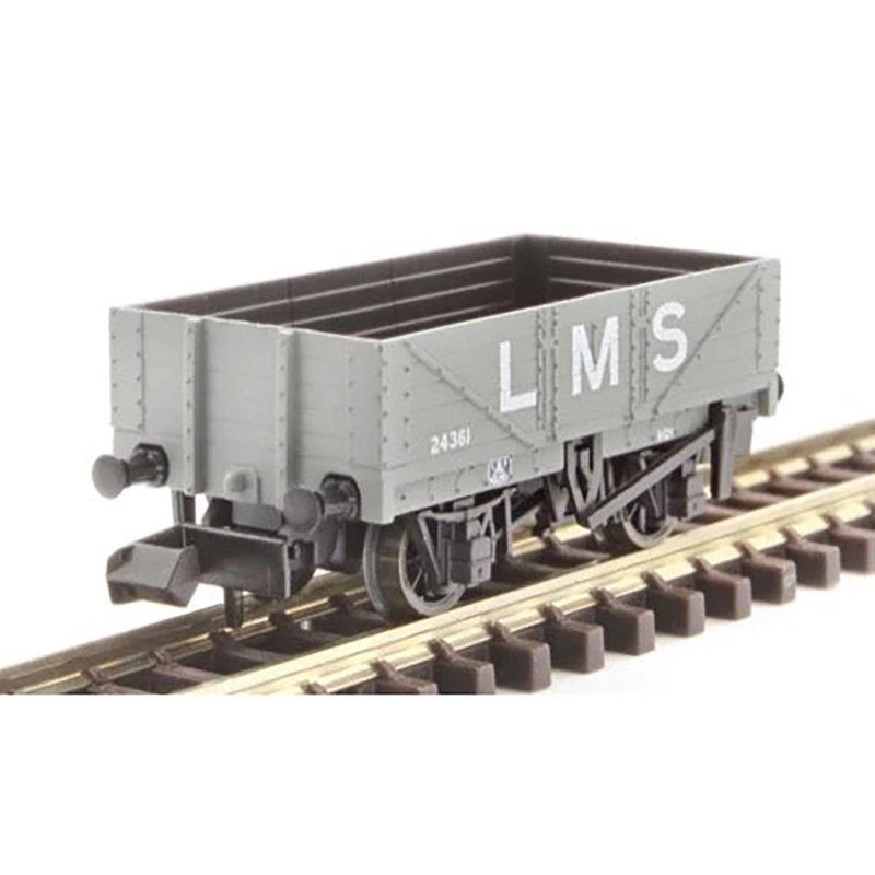 Peco N Rtr 9ft Plank Open Wagon Lms Grey