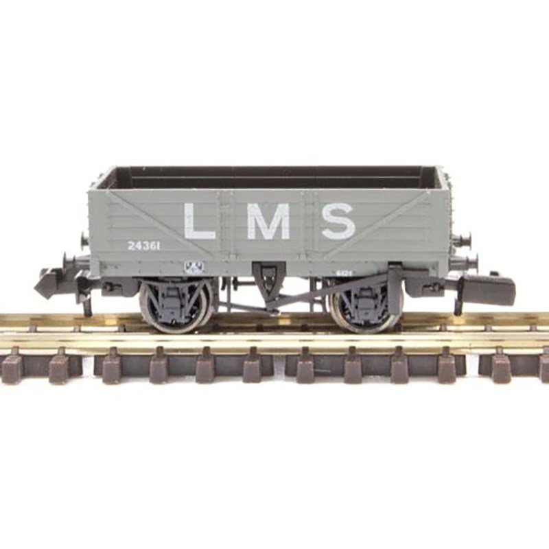 Peco N Rtr 9ft Plank Open Wagon Lms Grey