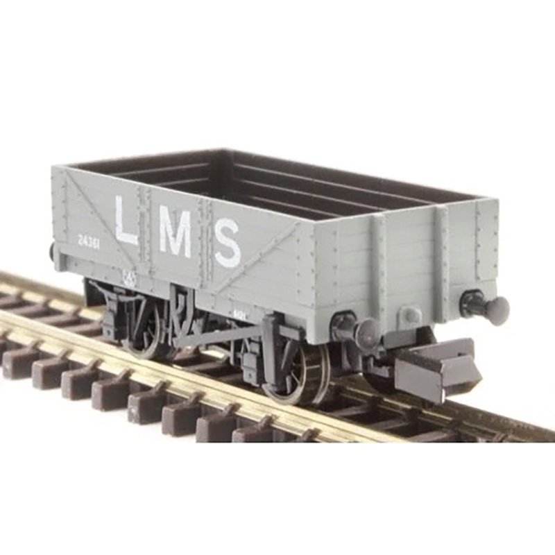 Peco N Rtr 9ft Plank Open Wagon Lms Grey