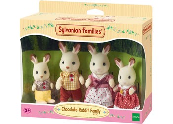 Sf - Chocolate Rabbit Family