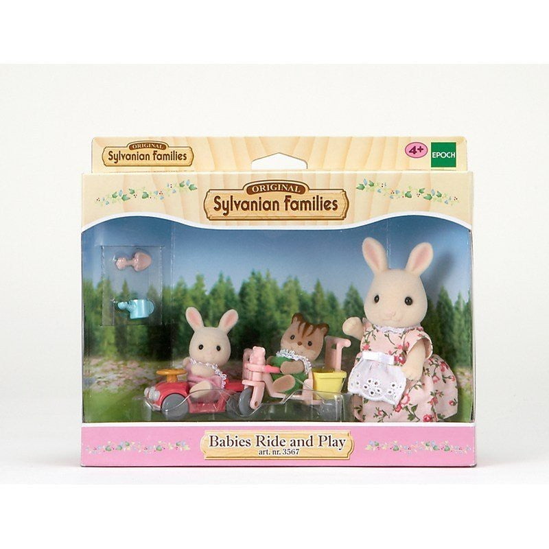 Sylvanian Families Babies Ride And Play