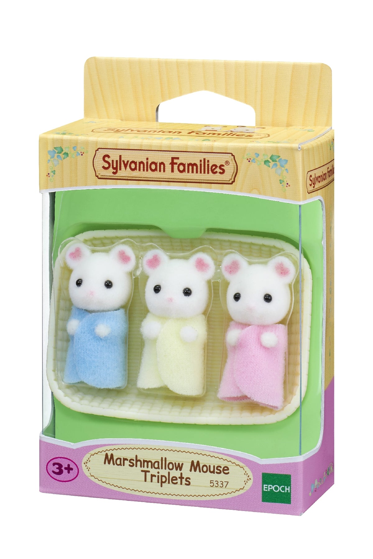 Sylvanian Families Marshmallow Mouse Triplets