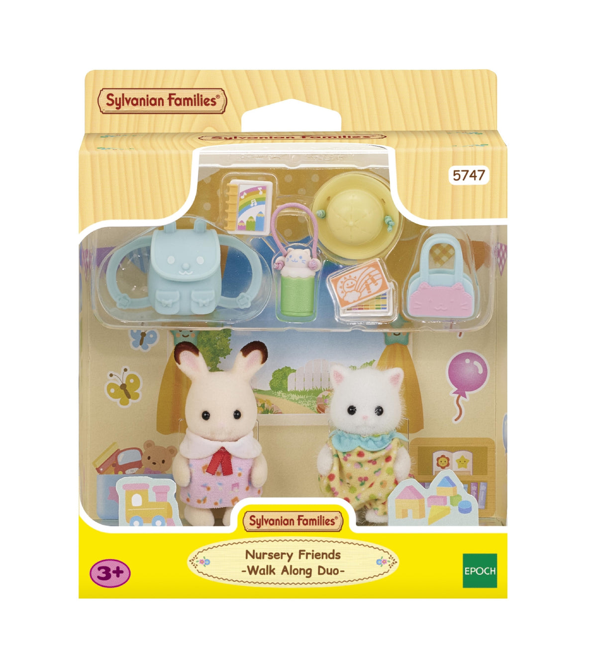 Sylvanian Families Nursery Friends - Walk Along Duo