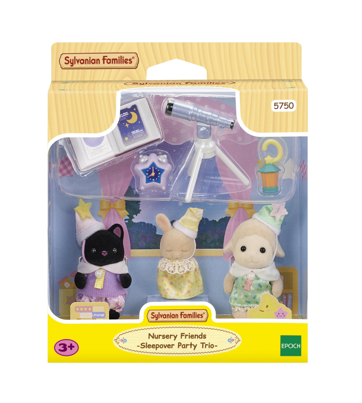 SF - NURSERY FRIENDS - SLEEPOVER PARTY TRIO